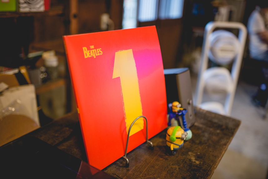 ビートルズのベスト盤。すべてがオシャレ。