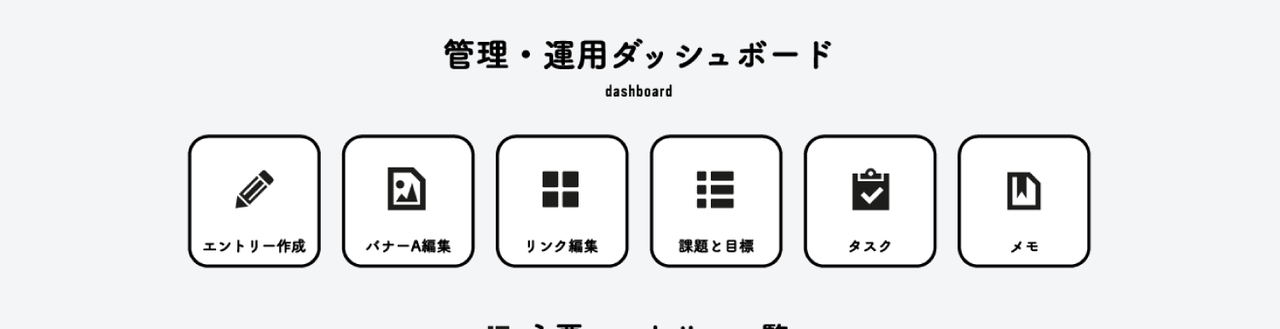 ショートカットボタン