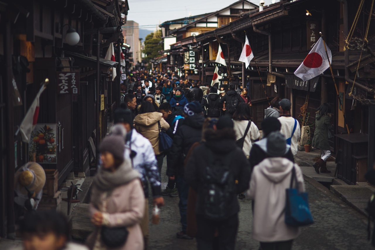 岐阜県高山市　古い町並