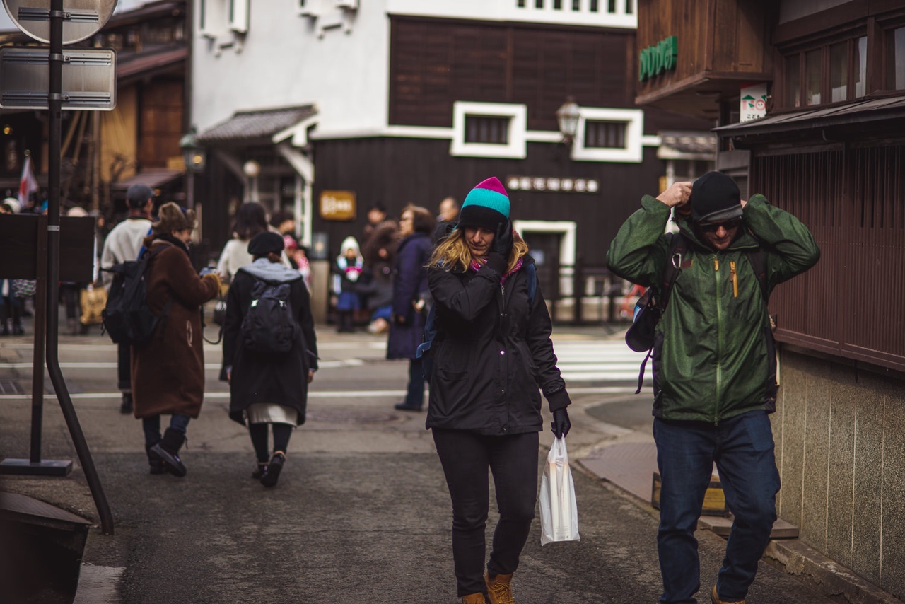 岐阜県高山市　古い町並