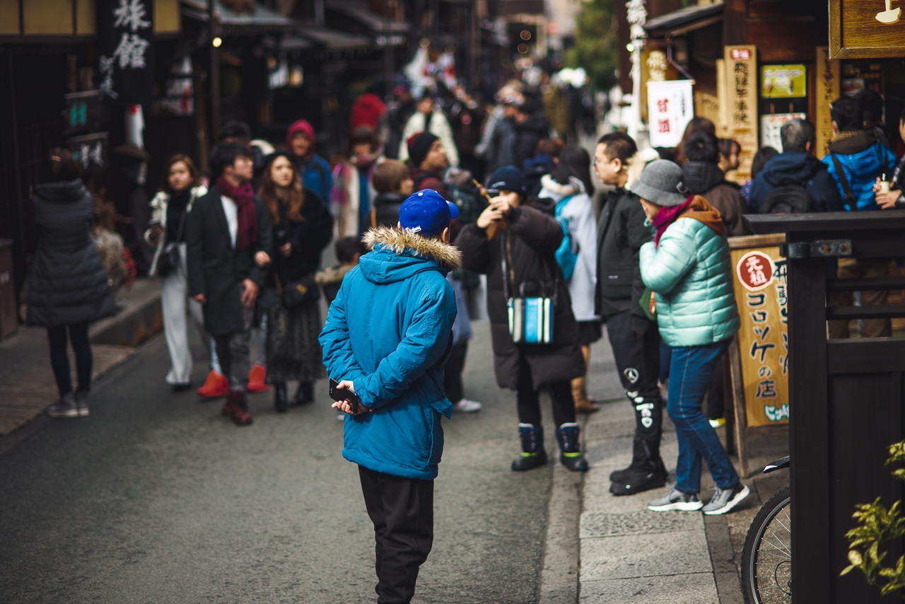 岐阜県高山市　古い町並