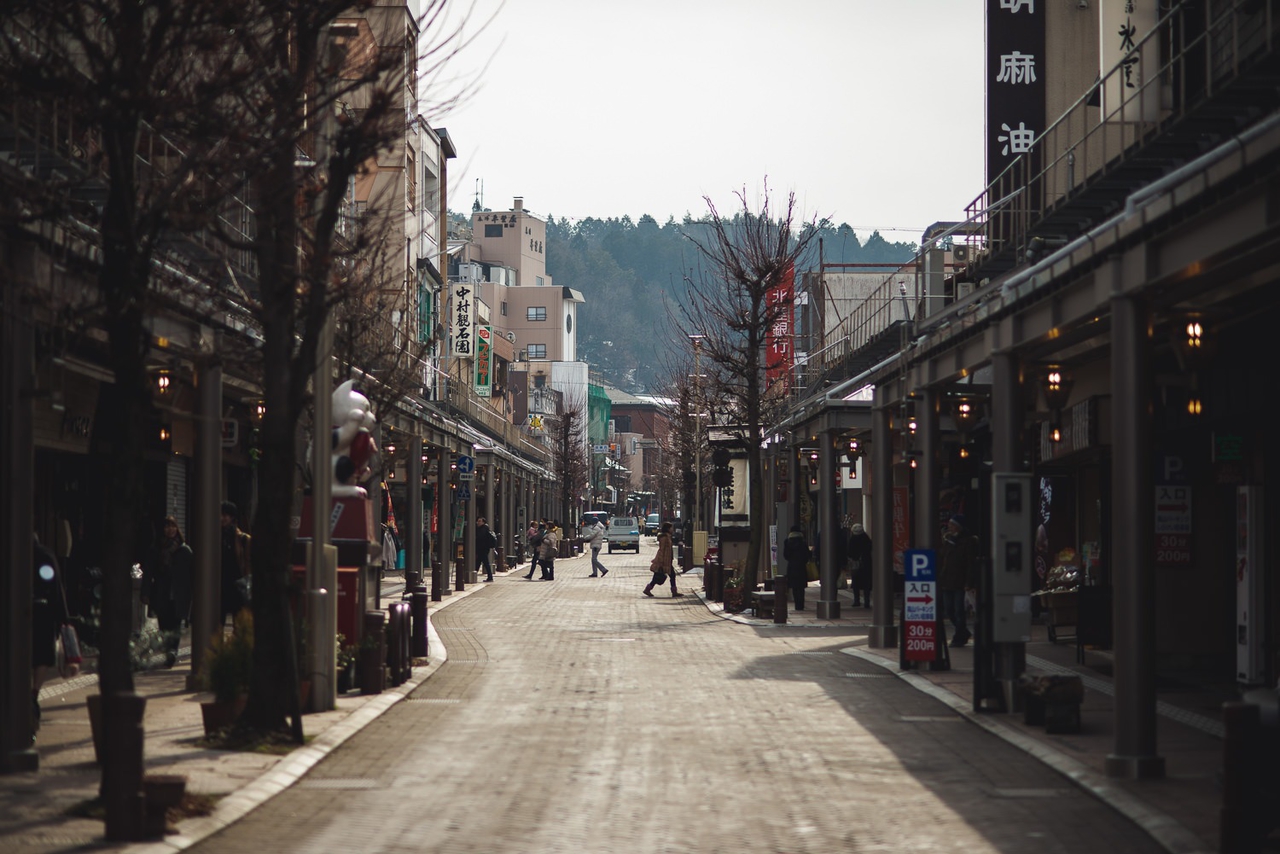 岐阜県高山市　古い町並