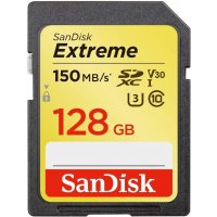 SDカード 128GB SDXC Class10 UHS-I U3 V30 SanDisk Extreme