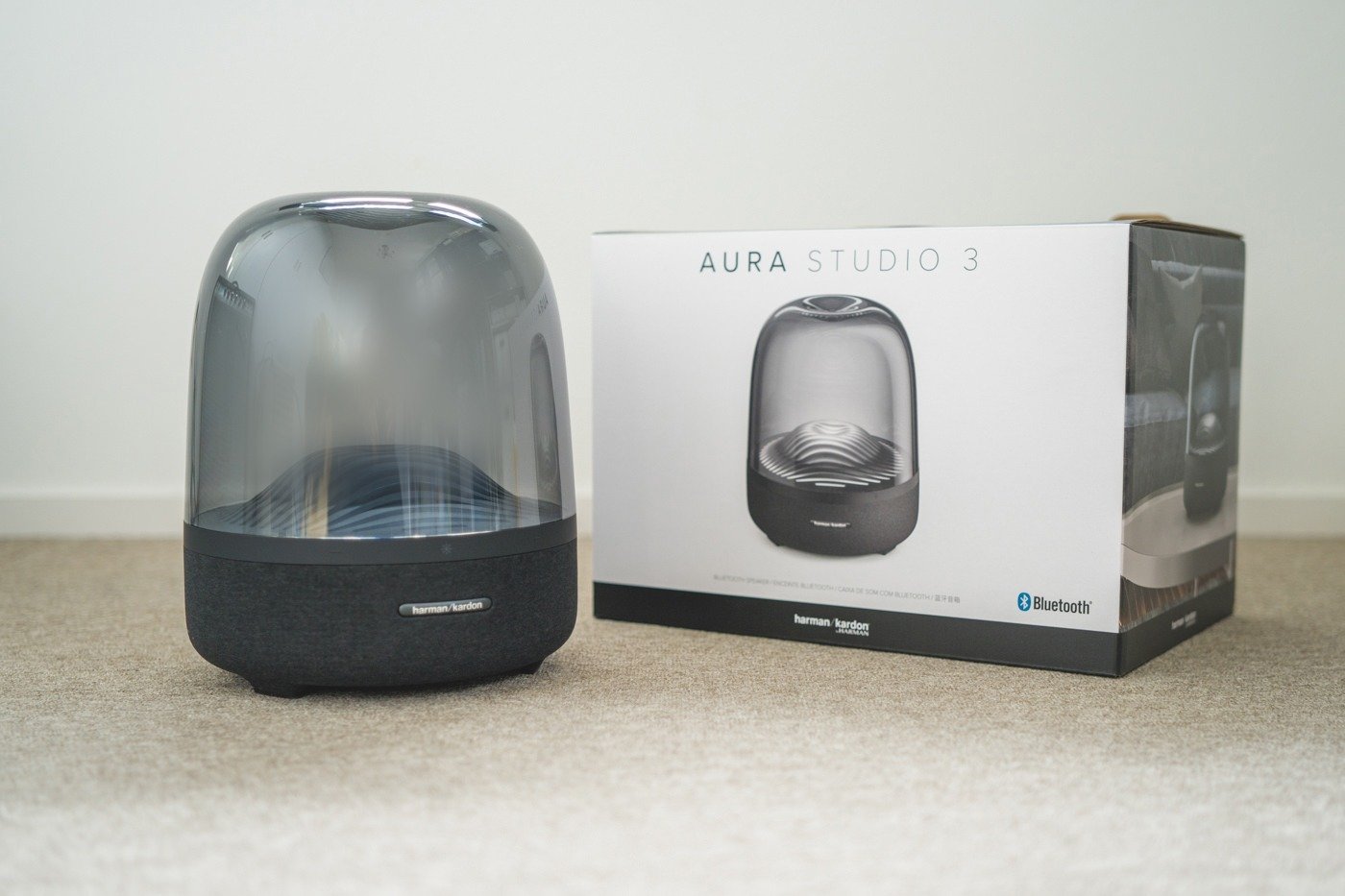 日本製/今治産 Harman Kardon AURA STUDIO 3 Wireless Bluetooth