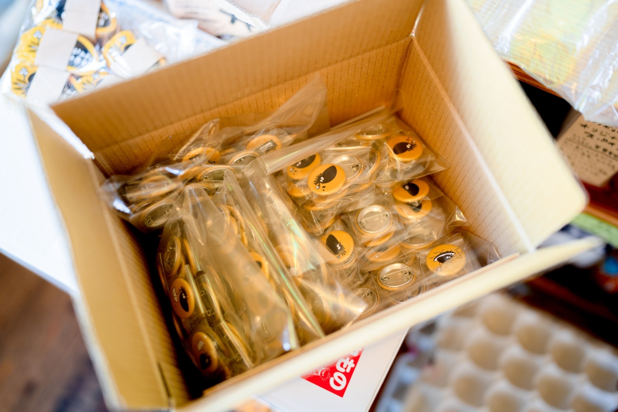 たこ焼き・駄菓子 夕方商店　缶バッジ